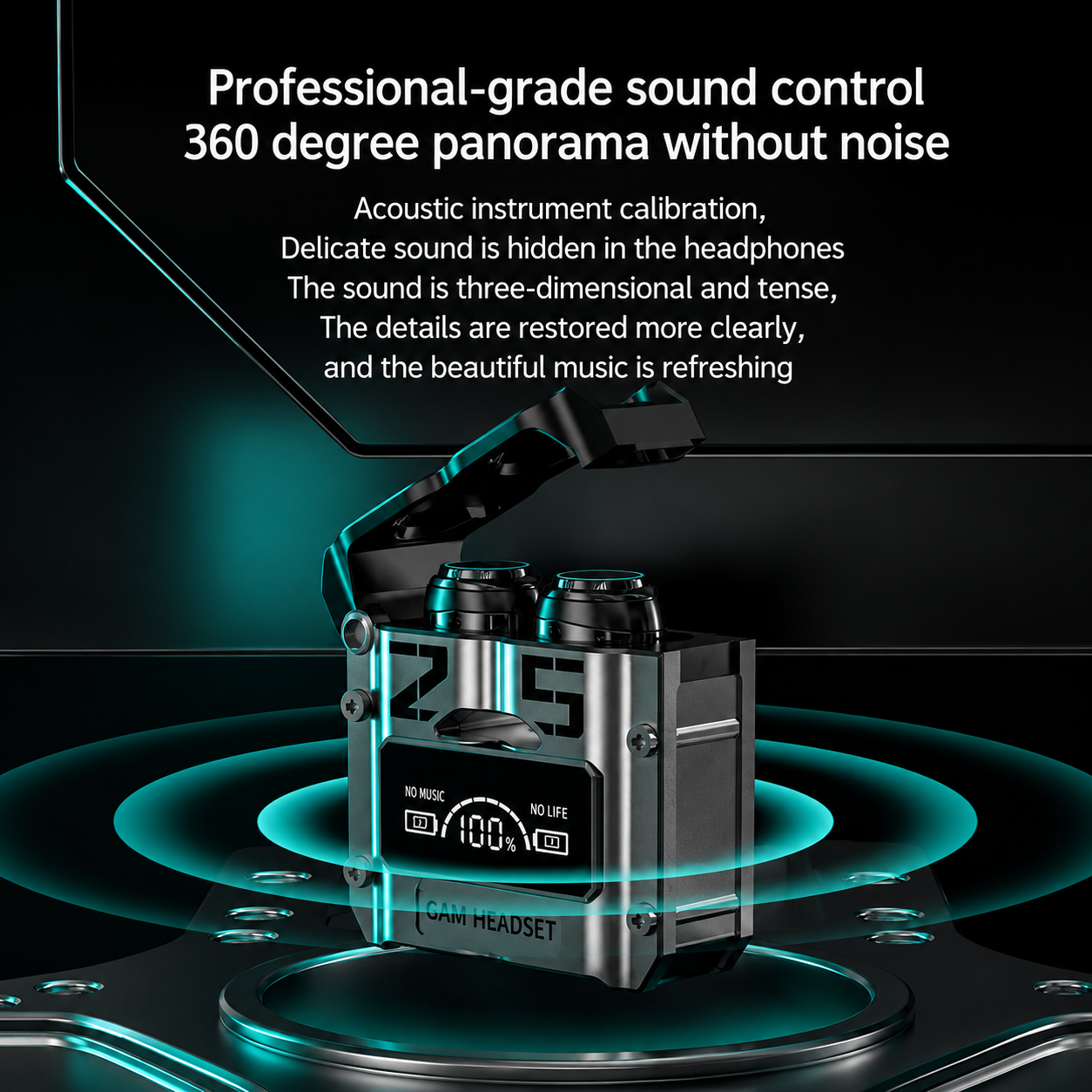 Gaming Earbuds High Quality Sound with Dual Microphones