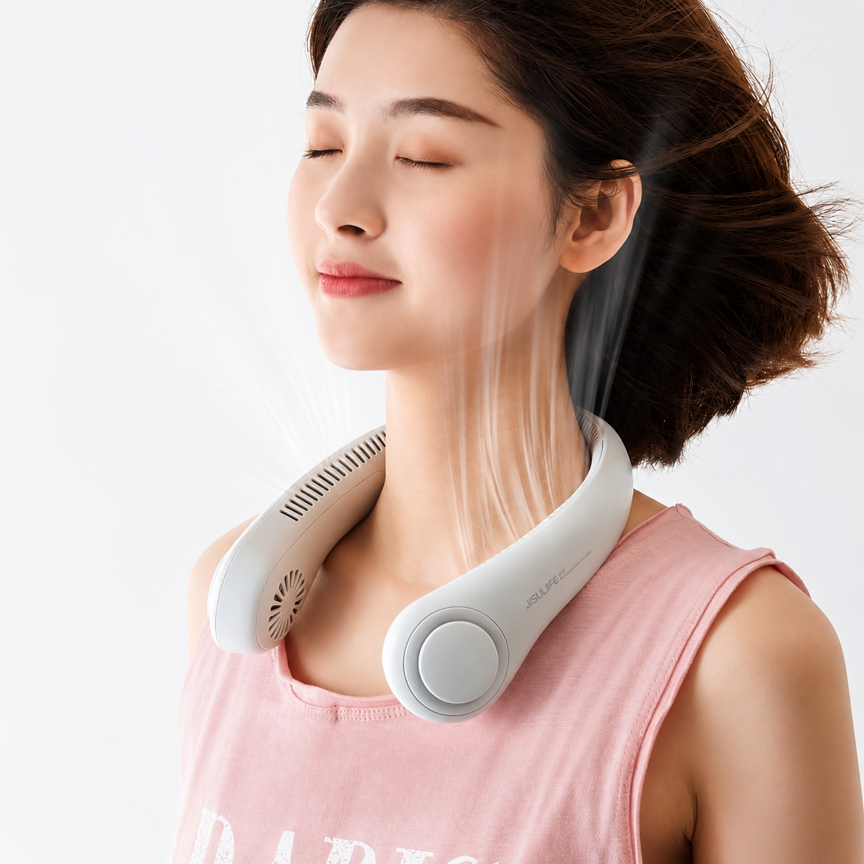 Hands-Free 360° Airflow USB Rechargeable